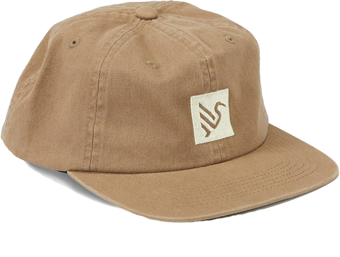 6 Panel Cotton Shield Hat - Desert Bark