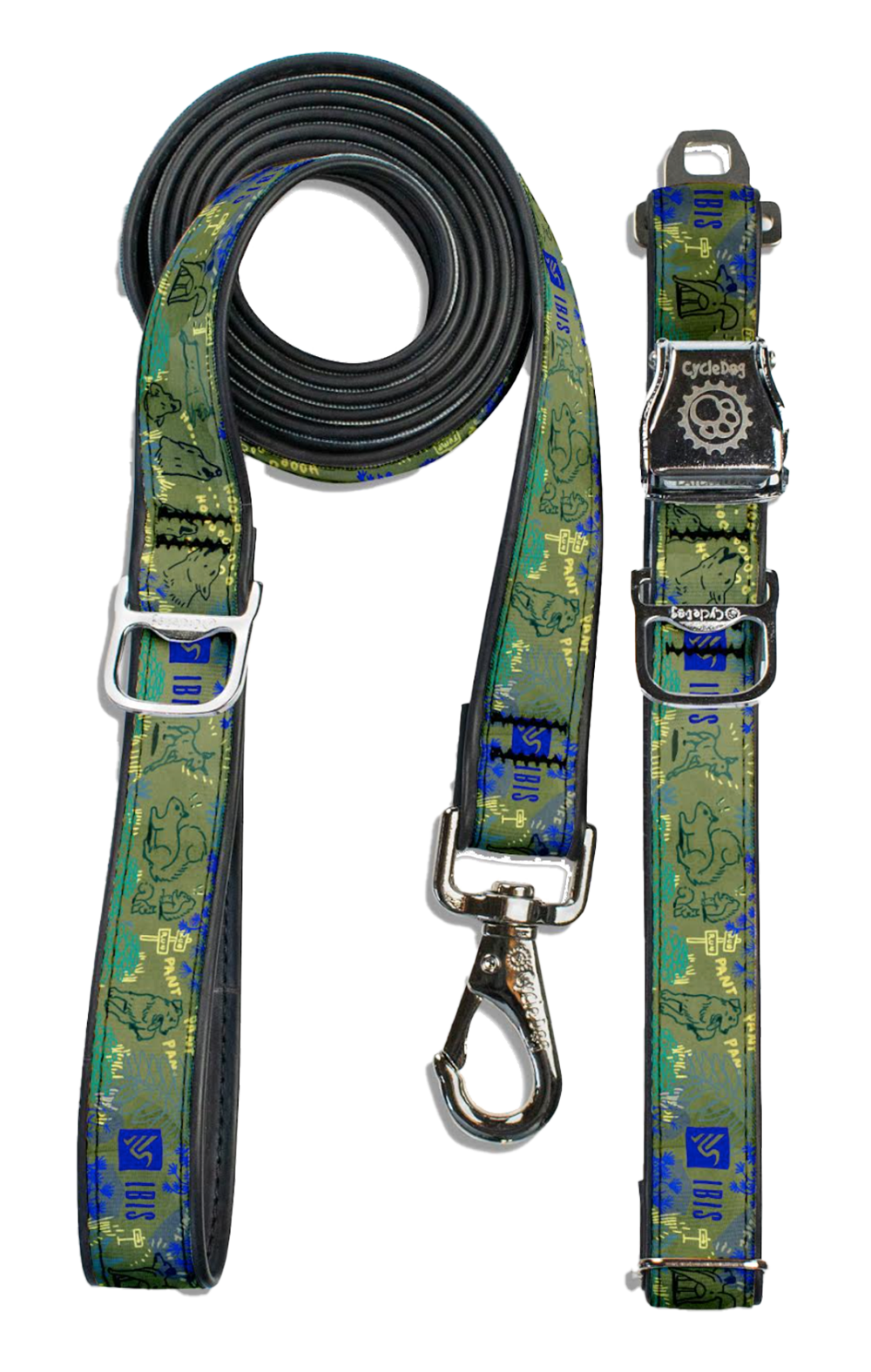Ibis Dog Collar & Leash