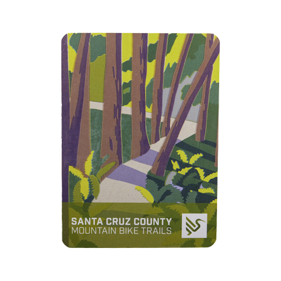 mountainbike map Santa Cruz MTB Trail Map – Ibis Cycles