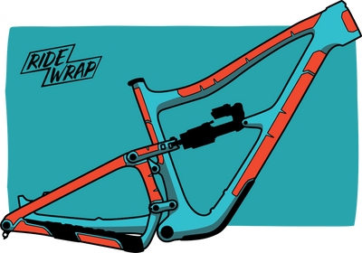 Ripmo Carbon RideWrap Kit - Matte Finish
