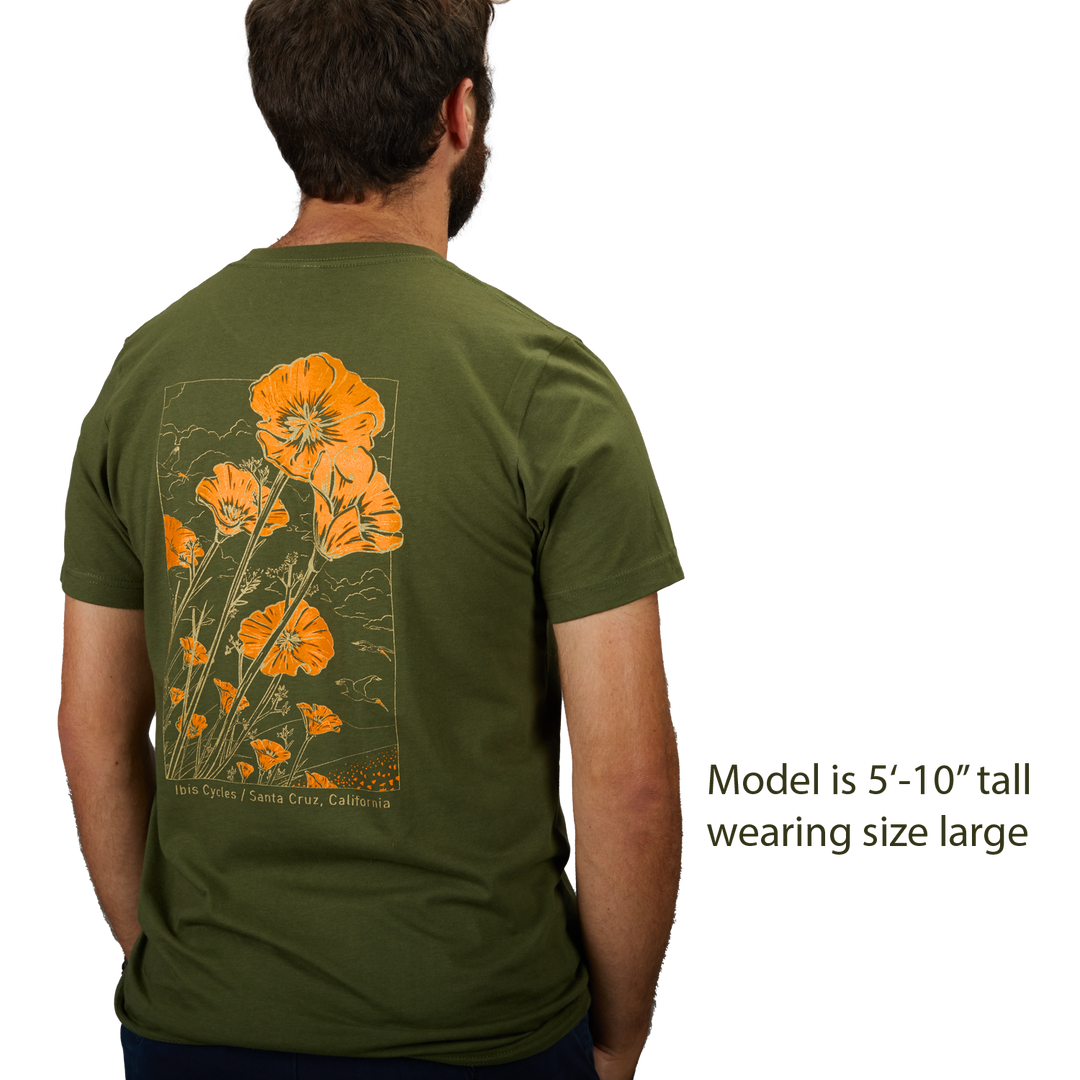 Ibis Poppy Shirt - Green – Ibis Cycles