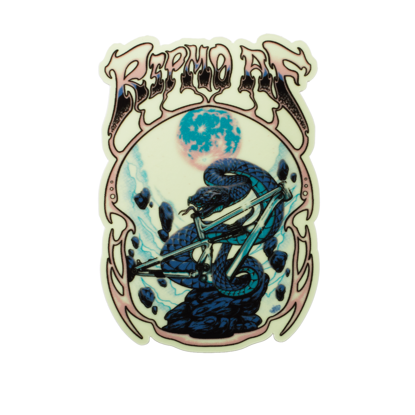 Ripmo AF Sticker-Glow in the Dark