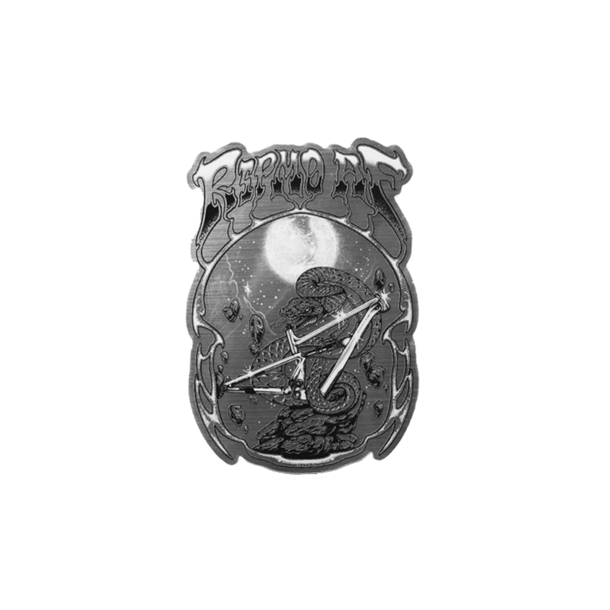 Ripmo AF Sticker-Glossy Aluminum